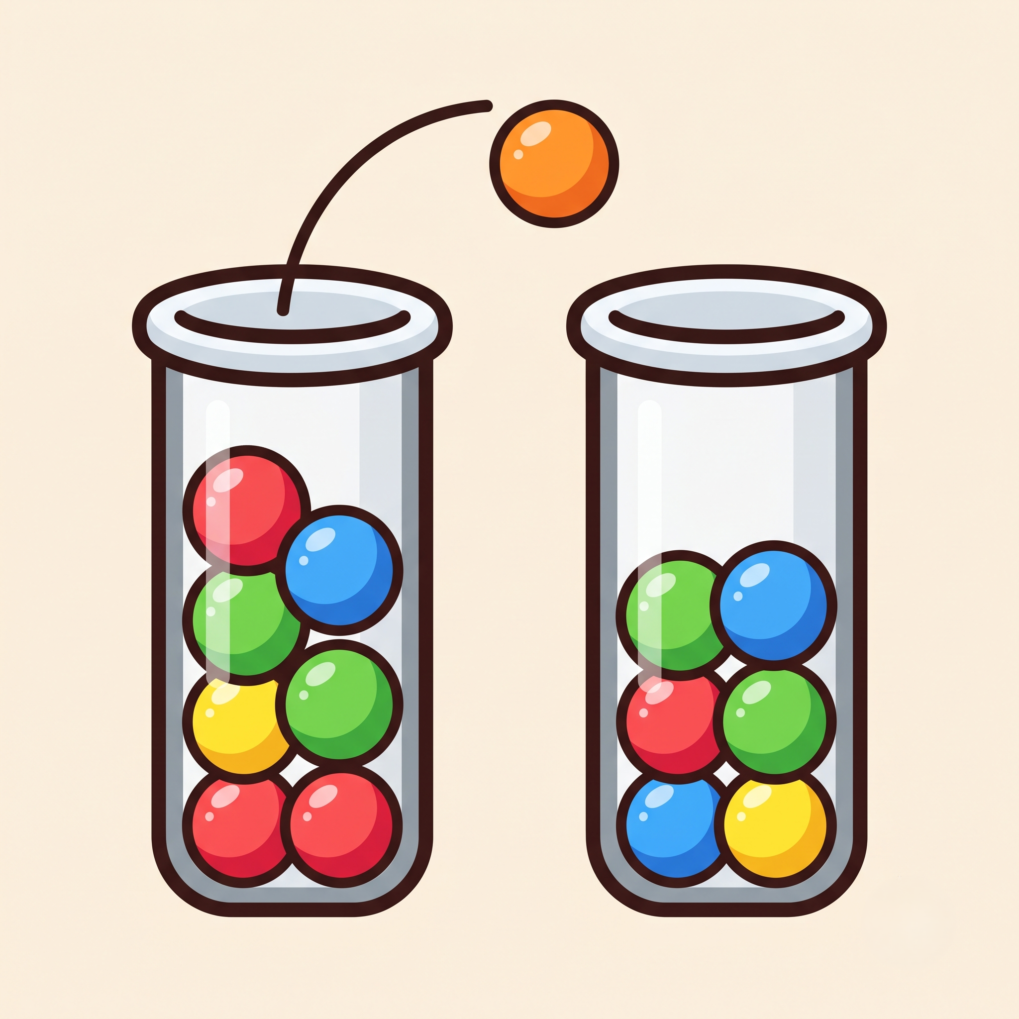 Ball Sort Icon