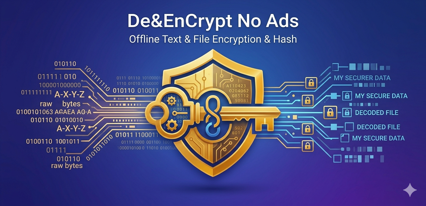 De&EnCrypt No Ads banner