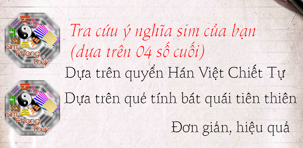 Banner ứng dụng Sim Phong Thủy